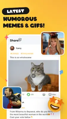 Sharefun -Funny videos & Memes android App screenshot 0