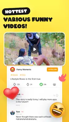 Sharefun -Funny videos & Memes android App screenshot 1